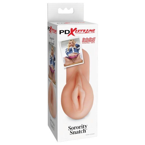 PDX Sorority Snatch - masturbador vagina realista - cor natural