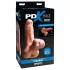 PDX Reach Around - 2 em 1 vagina artificial e capa peniana (cor de pele)