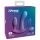 3Some Êxtase Total - vibrador triplo com rádio recarregável (roxo)