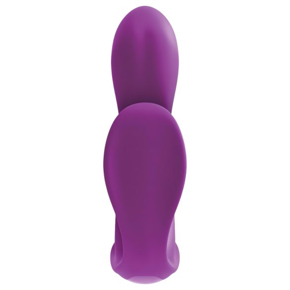 3Some Êxtase Total - vibrador triplo com rádio recarregável (roxo)