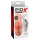 PDX - Masturbador masculino 2 em 1 - textura realista - cor natural