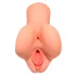 PDX Pick Your Pleasure - masturbador realístico 2 em 1 (cor natural)