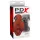PDX Pick Your Pleasure - masturbador realista 2 em 1 (castanho)
