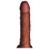 King Cock Plus 7,5 - vibrador com escroto - cor marrom