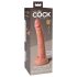 King Cock Elite - dildo realístico com ventosa - 18cm - cor natural