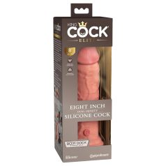   King Cock Elite 8 - dildo realístico com ventosa 20cm - cor natural