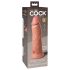 King Cock Elite 8 - dildo realístico com ventosa 20cm - cor natural