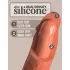 King Cock Elite 8 - dildo com ventosa 20cm - cor pele escura