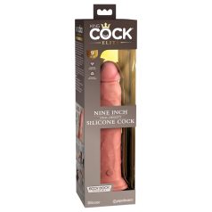   King Cock Elite 9 - dildo realístico com ventosa 23cm - cor natural