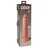 King Cock Elite 9 - dildo realístico com ventosa 23cm - cor natural