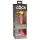 King Cock Elite 6 - vibrador com ventosa 15cm - cor natural