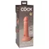 King Cock Elite 6 - vibrador realístico 15cm - cor pele escura
