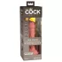 King Cock Elite 6 - vibrador realístico 15cm - cor pele escura