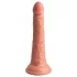 King Cock Elite 7 - vibrador com ventosa controle remoto 18cm - cor natural