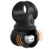 King Cock Crown Jewels - anel peniano vibrante (preto)