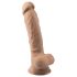 Body Dock - dildo com arnês G-ponto e Silexd 7 - silicone