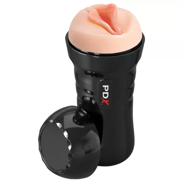 PDX - Wet Pussies Super Luscious Lips - vagina artificial realista (cor natural)