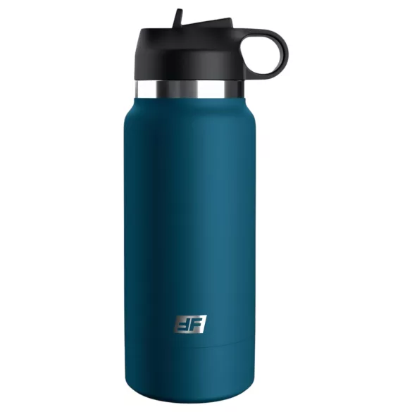PDX - Fuck Flask Private Pleaser - vagina artificial em cantil (azul‑castanho)