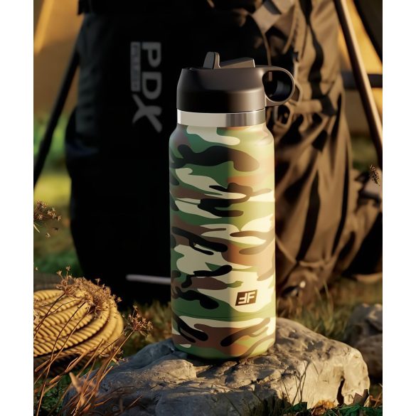 Fap Flask Happy Camper - masturbador discreto garrafa - verde e preto