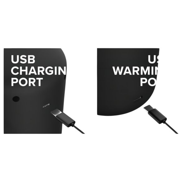 PDX Elite Milk Me Hotter - masturbador masculino com aquecimento - preto