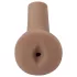 Pipedream Freshman Fuckslut - masturbador vagina e ânus - silicone - cor natural