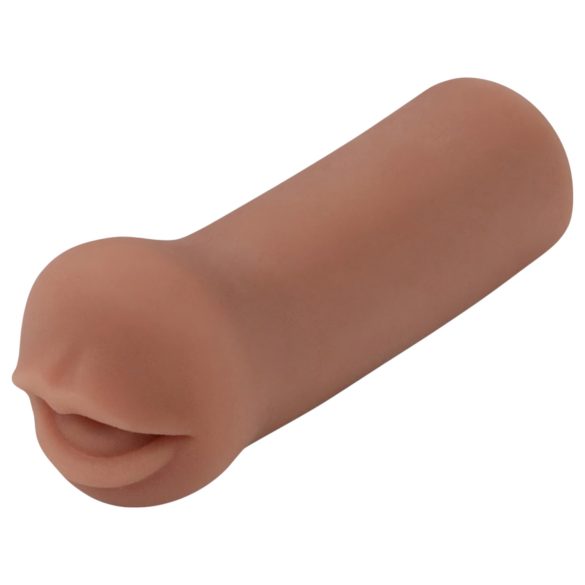 Pipedream Coed Cocksucker - masturbador oral masculino - cor natural