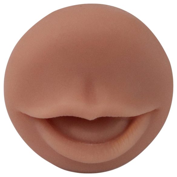 Pipedream Coed Cocksucker - masturbador oral masculino - cor natural