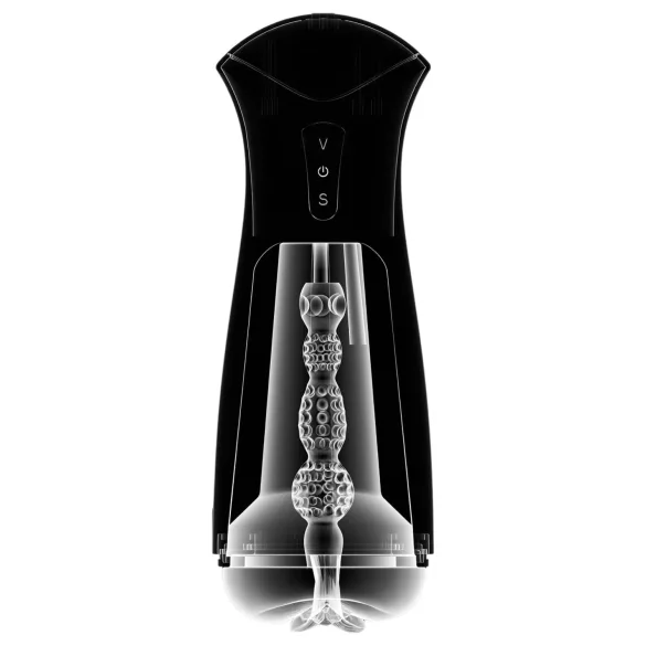 PDX Elite - masturbador masculino sugador vibratório - preto