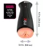 PDX Elite - masturbador masculino sugador vibratório - preto