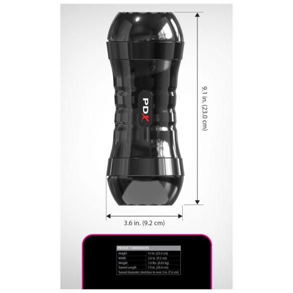 PDX Extreme - masturbador vagina realista - XXL cor natural