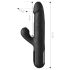 Fetish - vibrador com 3 motores e movimento de empurrar - preto