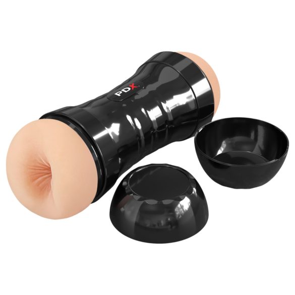 PDX Wet Pussies - masturbador vagina e ânus realístico - cor natural