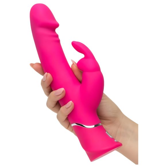 Happyrabbit - vibrador com estimulador de clitóris à prova d'água