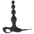 Black Velvets - vibrador anal com esferas - silicone preto
