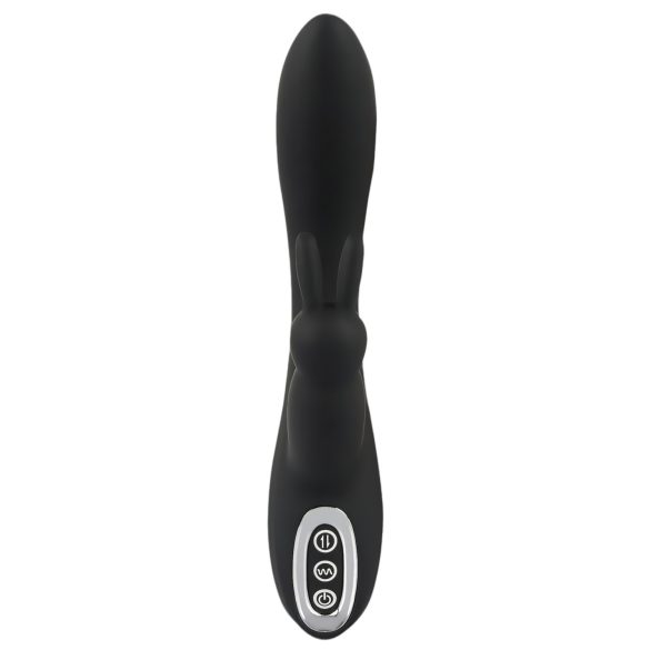 SMILE Triple - vibrador recarregável triplo à prova d'água - silicone preto