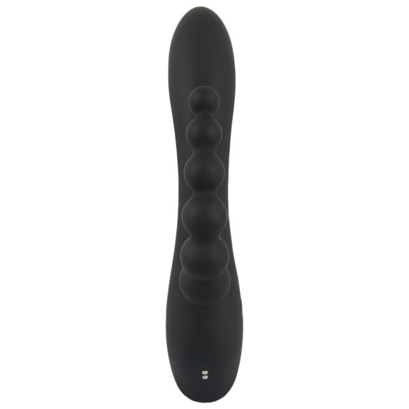 SMILE Triple - vibrador recarregável triplo à prova d'água - silicone preto
