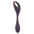 Couples Choice - vibrador casal 2 motores recarregável com controle remoto roxo