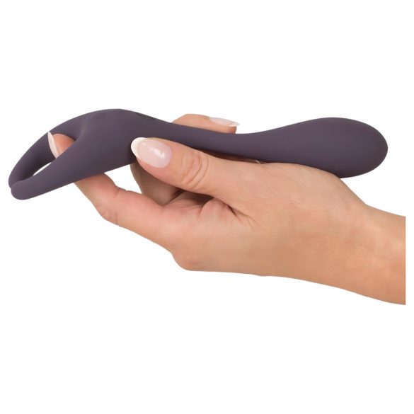 Couples Choice - vibrador casal 2 motores recarregável com controle remoto roxo