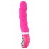 SMILE Soft - vibrador recarregável com aquecimento - silicone rosa