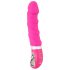 SMILE Soft - vibrador recarregável com aquecimento - silicone rosa