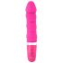SMILE Soft - vibrador recarregável com aquecimento - silicone rosa