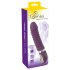 SMILE Soft - vibrador recarregável com aquecimento - silicone roxo