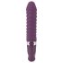 SMILE Soft - vibrador recarregável com aquecimento - silicone roxo