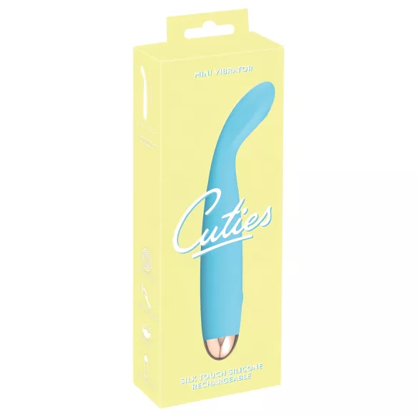 Cuties Mini - vibrador ponto G recarregável à prova d'água - turquesa