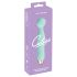 Cuties Mini Wand - vibrador massageador recarregável e à prova d'água (verde)