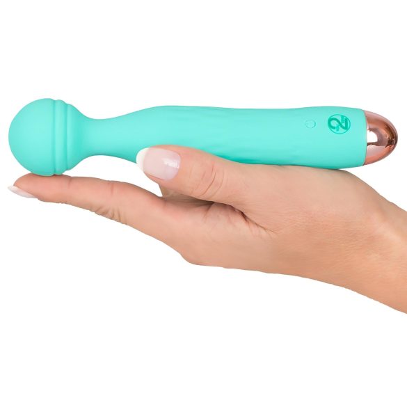 Cuties Mini Wand - vibrador massageador recarregável e à prova d'água (verde)