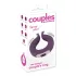 Couples Choice - anel peniano vibratório duplo - recarregável - roxo