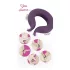 Couples Choice - anel peniano vibratório duplo - recarregável - roxo
