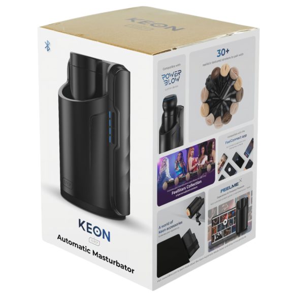 Kiiroo Keon - masturbador automático interativo smart - preto