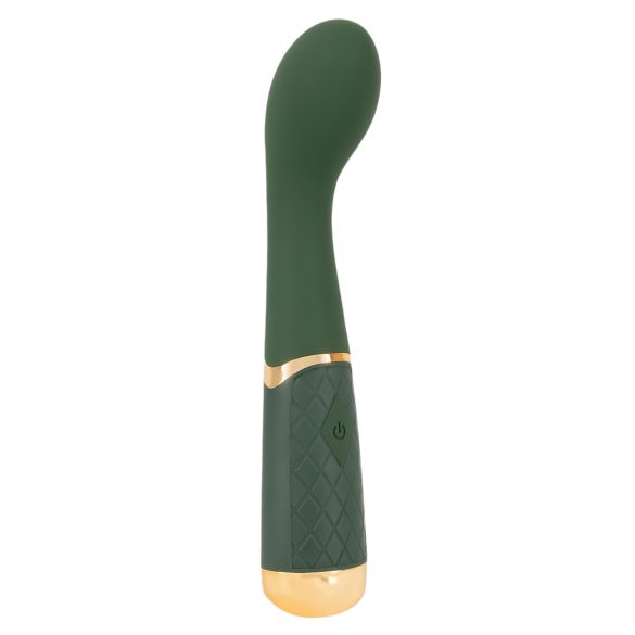 Emerald Love - vibrador ponto G recarregável à prova d'água - verde